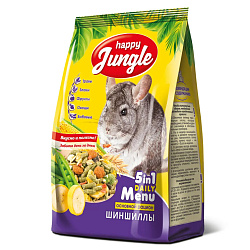 Happy Jungle сухой корм для шиншилл - 400 г