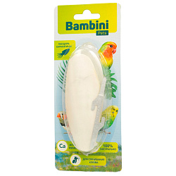 Bambini Pets лакомство панцирь каракатицы для мелких попугаев, 10 см