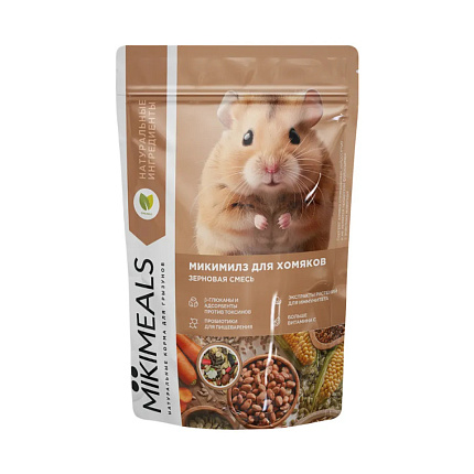 Mikimeals сухой корм для хомяков - 800 г