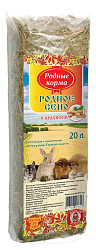 Родные Корма сено для грызунов с арахисом - 20 л