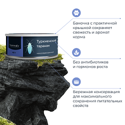 Yumster туркменский таракан консервированный - 40 г