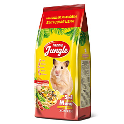 Happy Jungle сухой корм для хомяков - 900 г