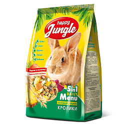 Happy Jungle сухой корм для кроликов - 400 г