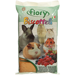 Fiory Biscottelli бисквиты для грызунов с ягодами - 35 г