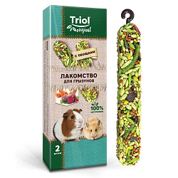 Triol Original лакомство для грызунов с овощами - 50 г (2 шт)