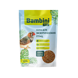Bambini Pets корм для экзотических птиц - 400 г